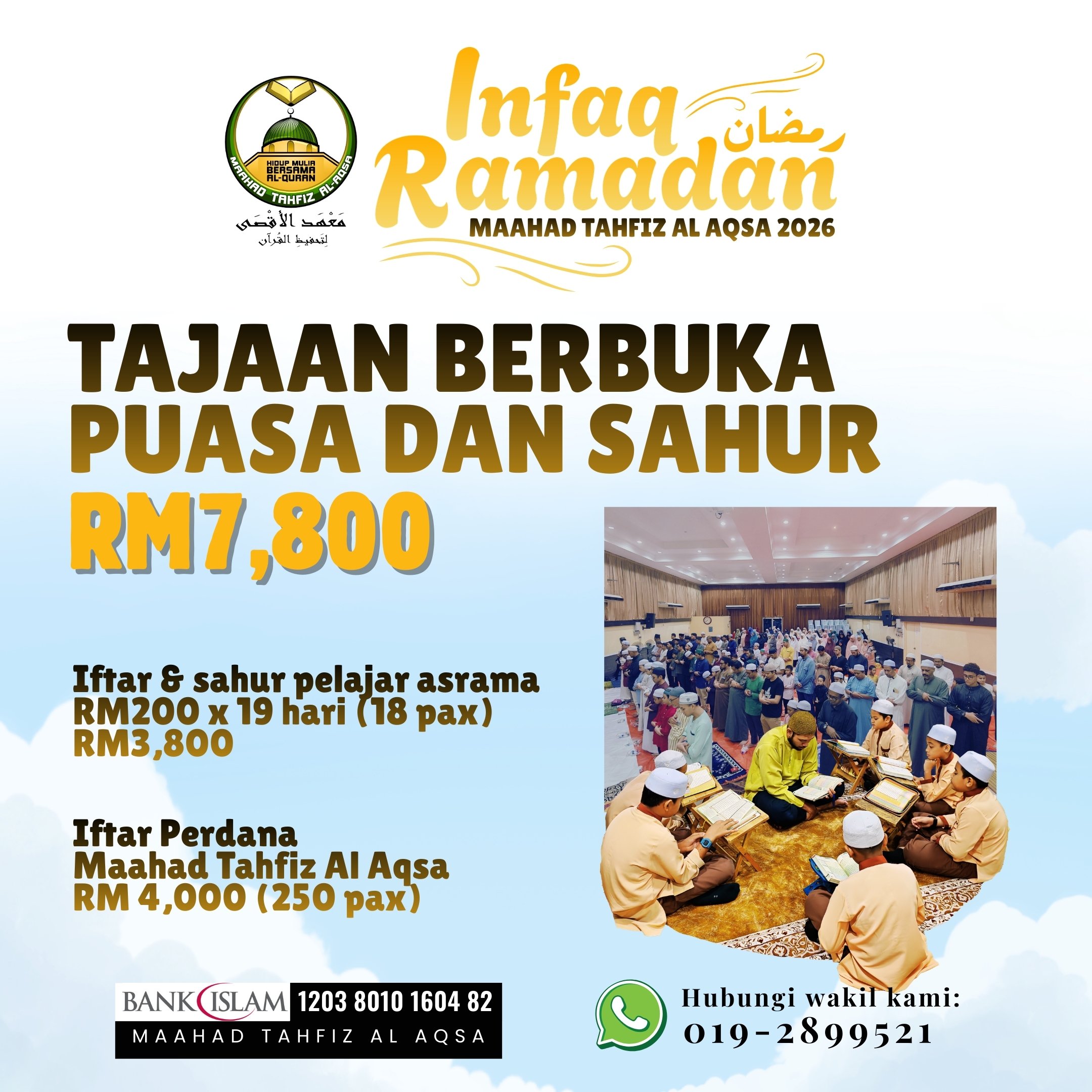 Tajaan Berbuka Puasa dan Sahur MTA 2026