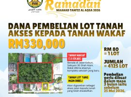 Dana Pembelian Lot Tanah Akses Kepada Tanah Wakaf