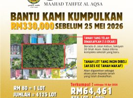 Dana Pembelian Lot Tanah Akses Kepada Tanah Wakaf