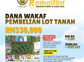 Dana Wakaf Pembelian Lot Tanah 2026